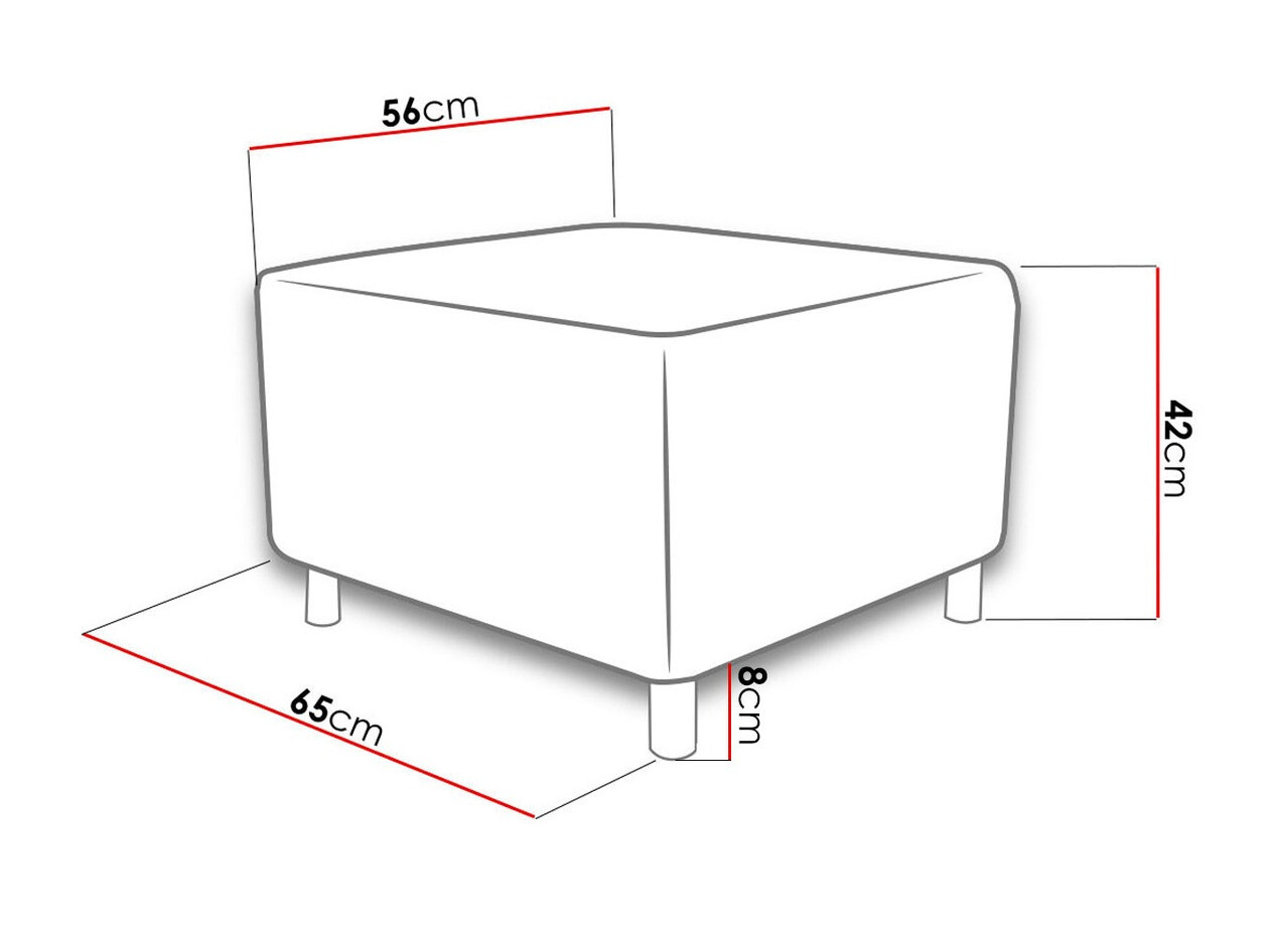 Pufe Comfivo 126 (Alova 68)