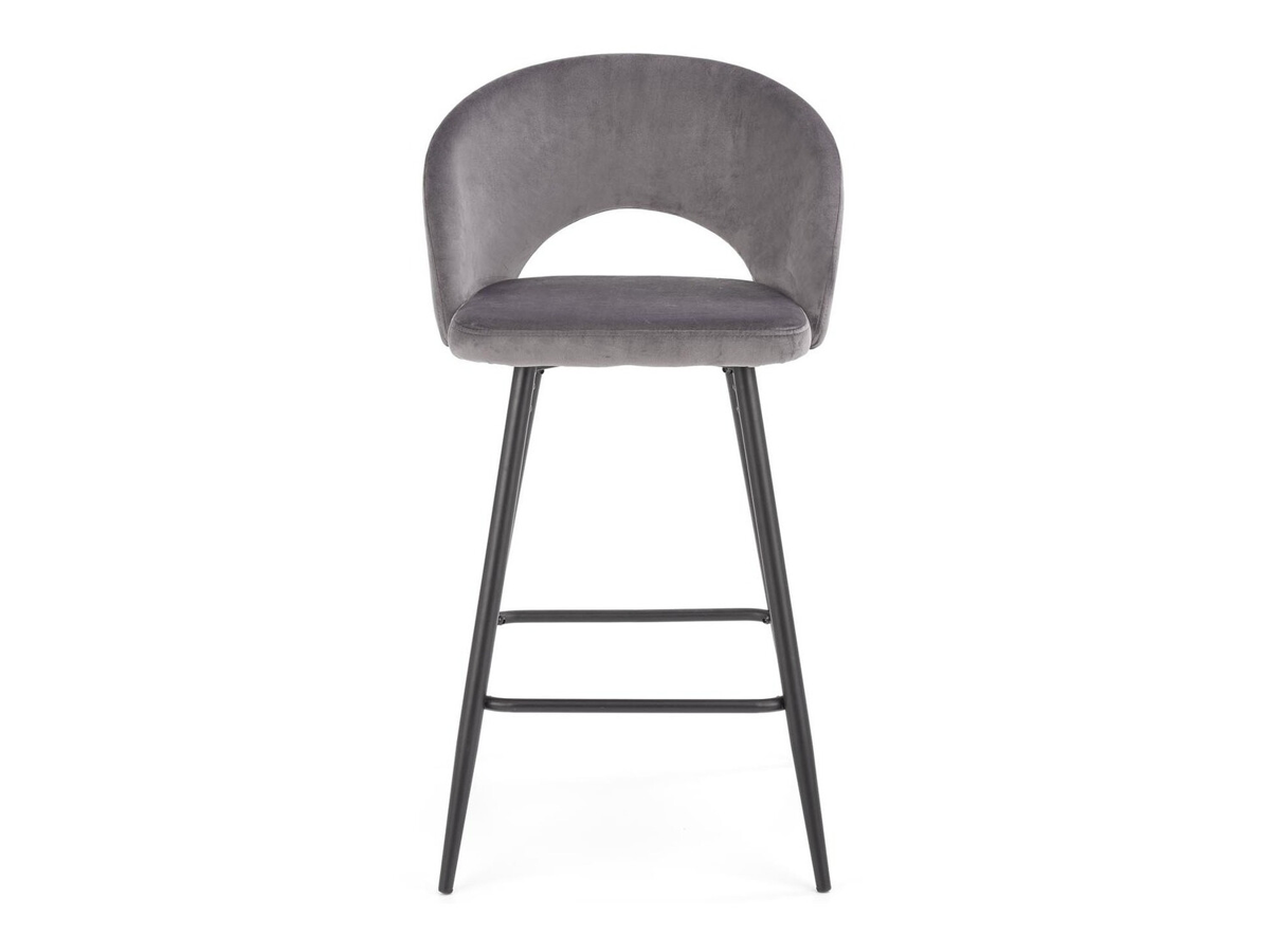 Banco de bar Houston 881 (Cinzento + Preto)