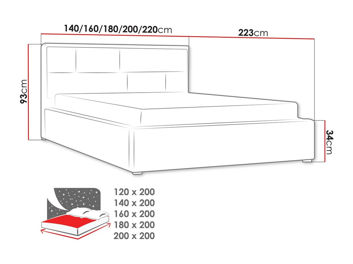 Cama Pomona 105 (Victoria 14 866)