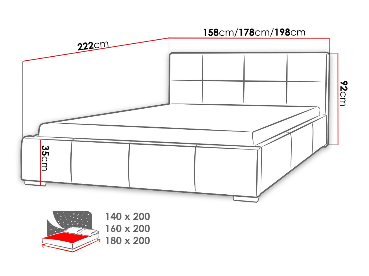 Cama Lyra (Soft 017)