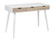 Mesa de escritório Norsica 113 (Branco + Carvalho)