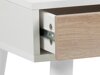 Mesa de escritório Norsica 113 (Branco + Carvalho)