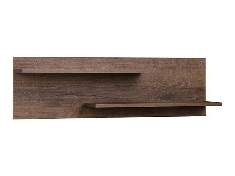 Conjunto para sala de estar Fivelbo 115 (Carvalho branqueado + Grafite brilhante)