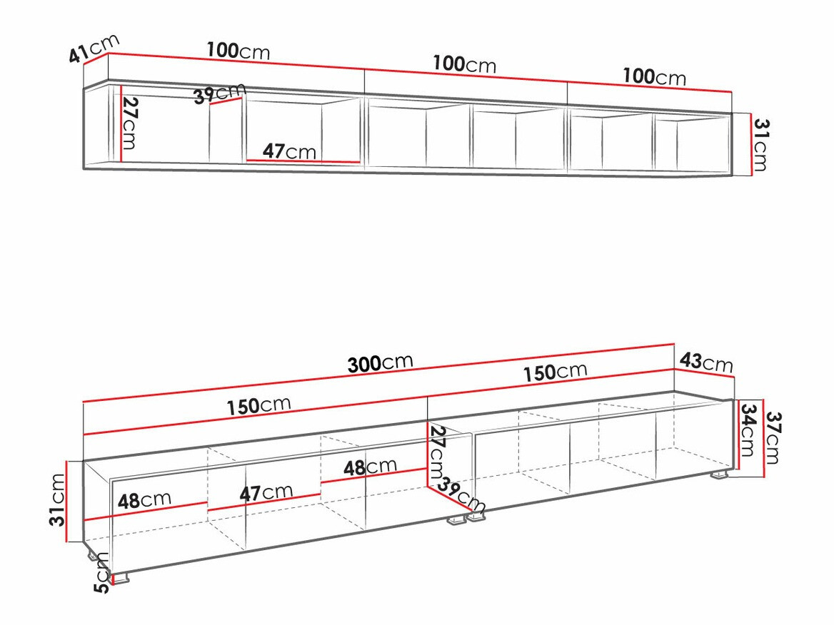 Conjunto para sala de estar Remus XXXIII (Branco + Branco brilhante + Carvalho dourado)
