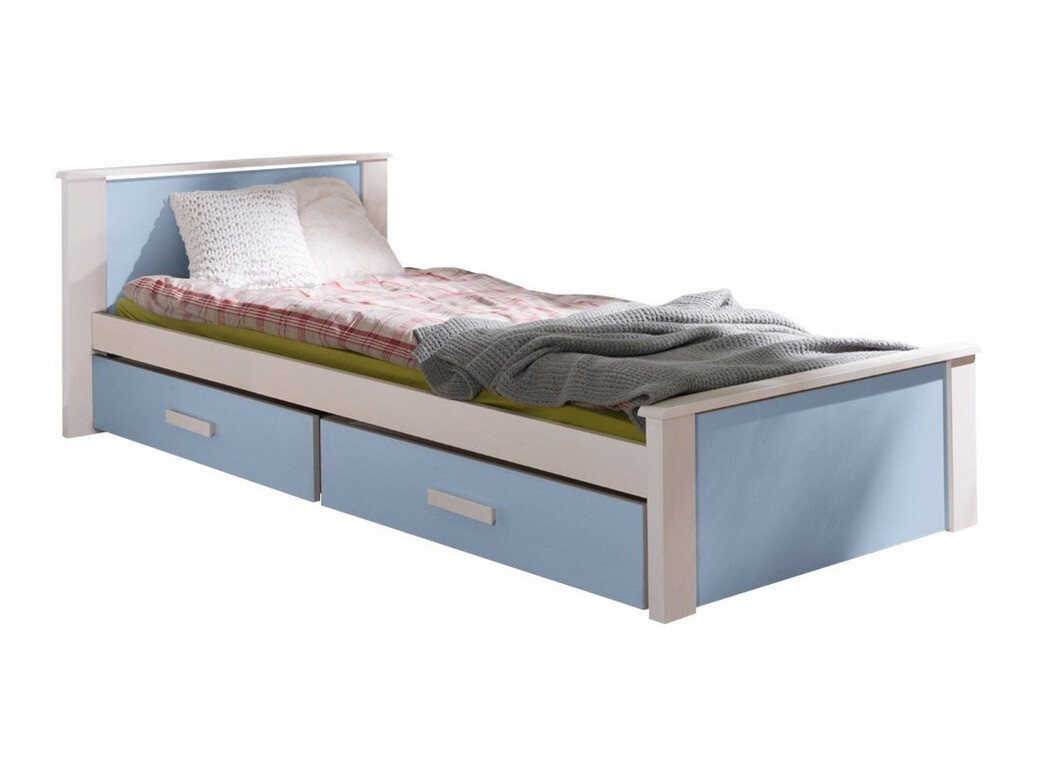 Cama Henderson 116 (Branco + Azul)