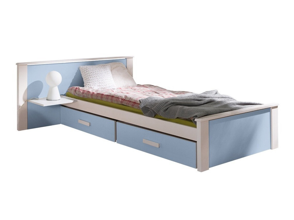 Cama Henderson 117 (Branco + Azul)