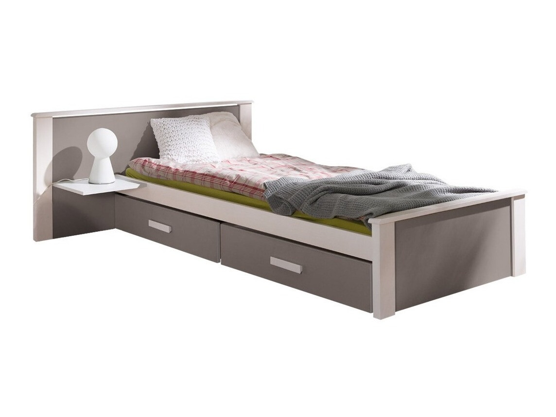Cama Henderson 117 (Branco + Trufa)