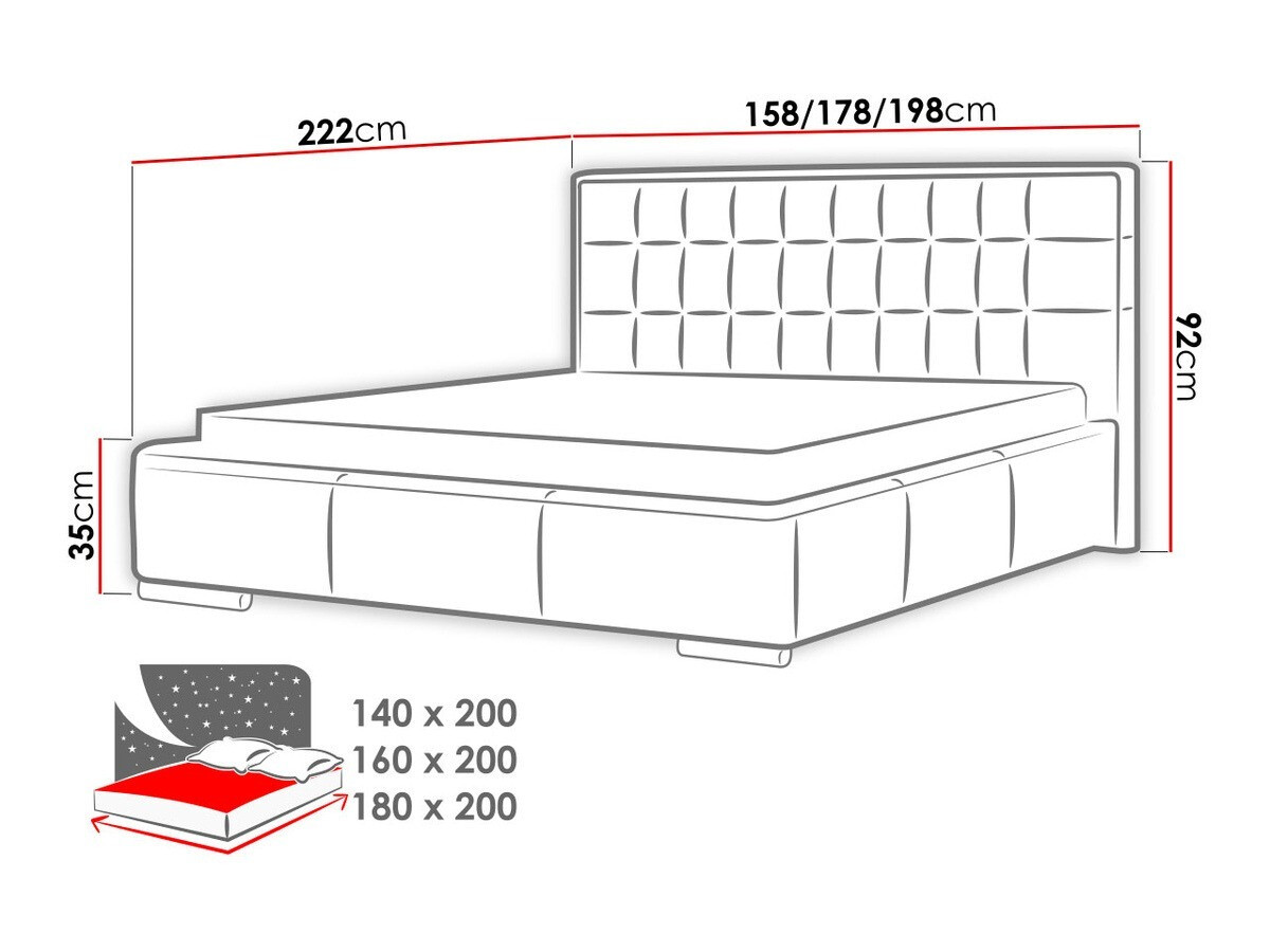 Cama Portus (Soft 017)