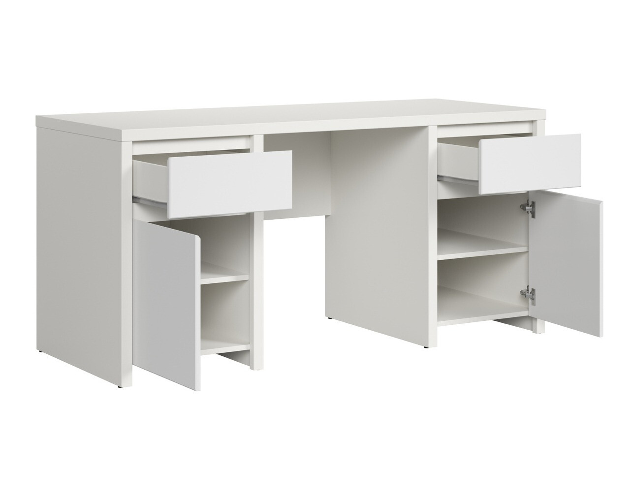 Mesa de escritório Nolroma 101 (Branco)