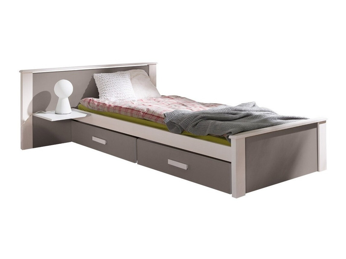 Cama Henderson 118 (Branco + Trufa)