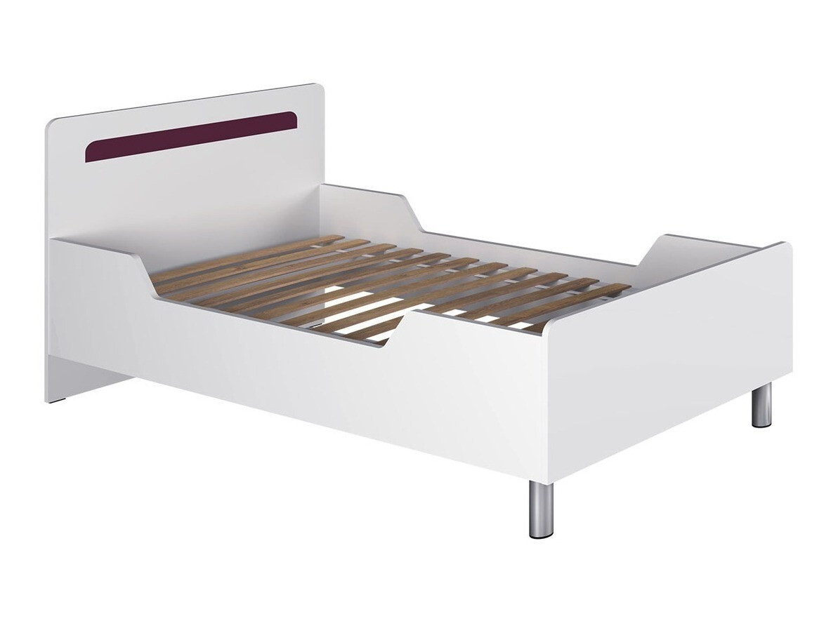 Cama Toledo B107 (Madeira de freixo + Laranja)