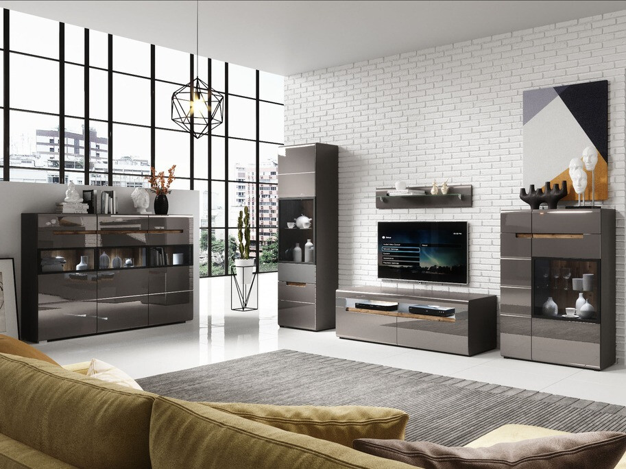 Estante de parede Austin D105 (Antracite)