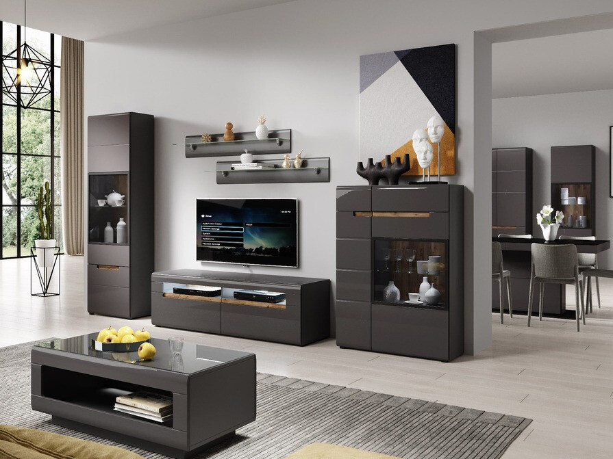 Estante de parede Austin D105 (Antracite)