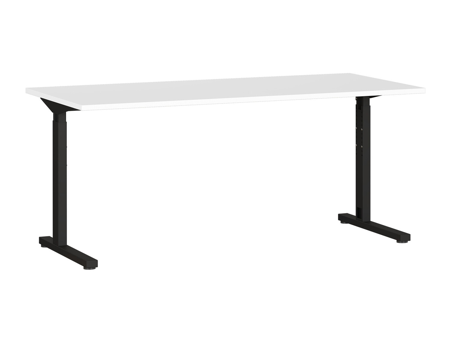 Mesa de escritório Lartesi 106 (Branco + Preto)