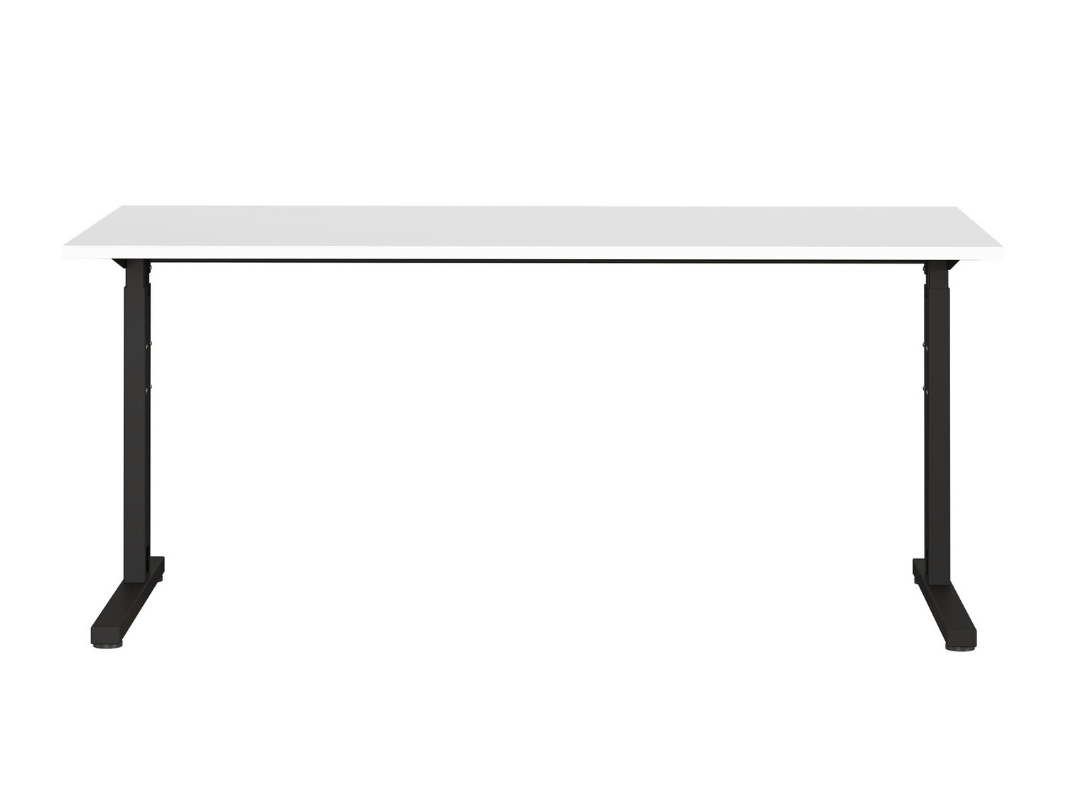 Mesa de escritório Lartesi 106 (Branco + Preto)