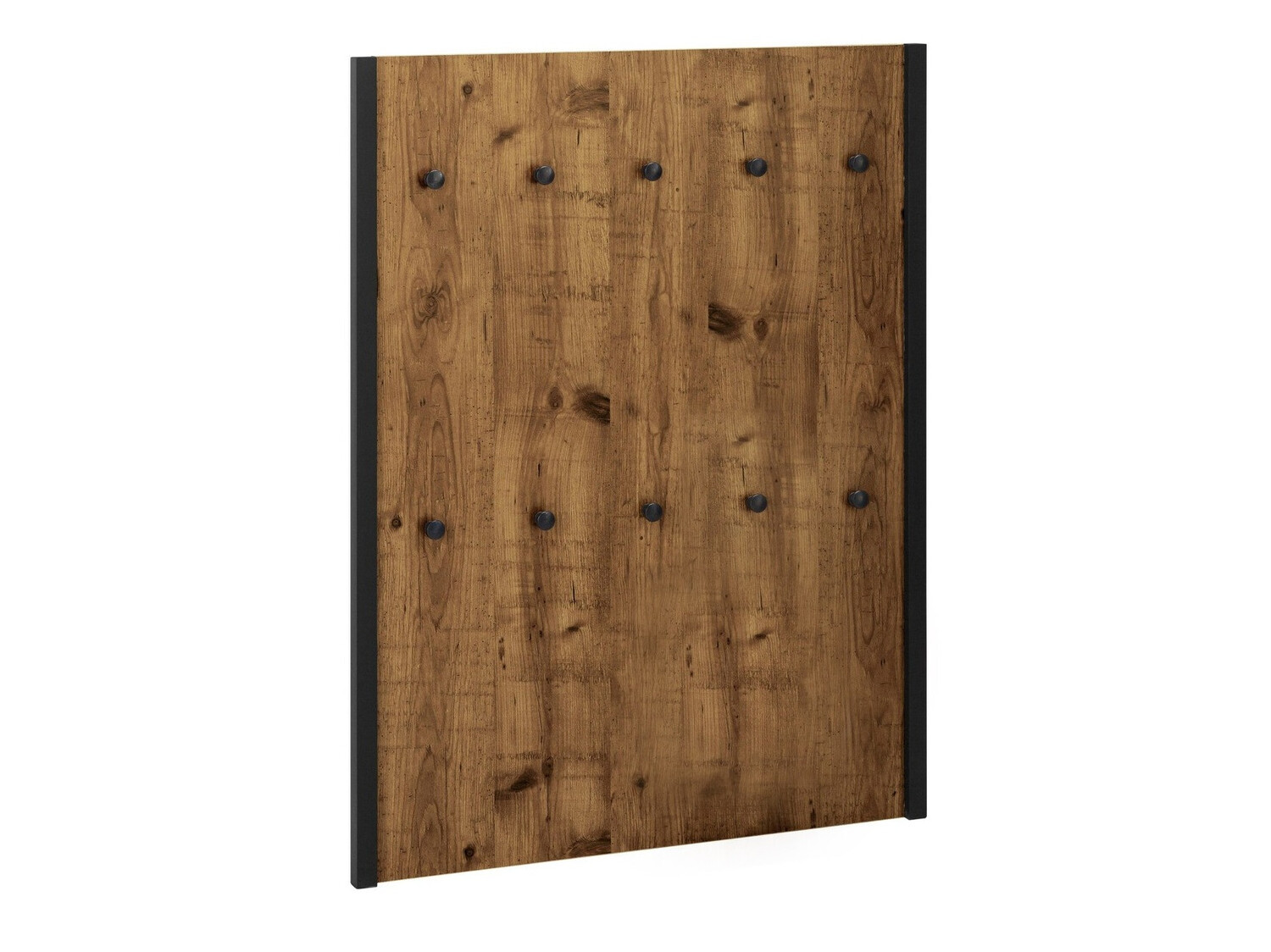 Cabide Larnovo 101 (Carvalho escuro + Preto)