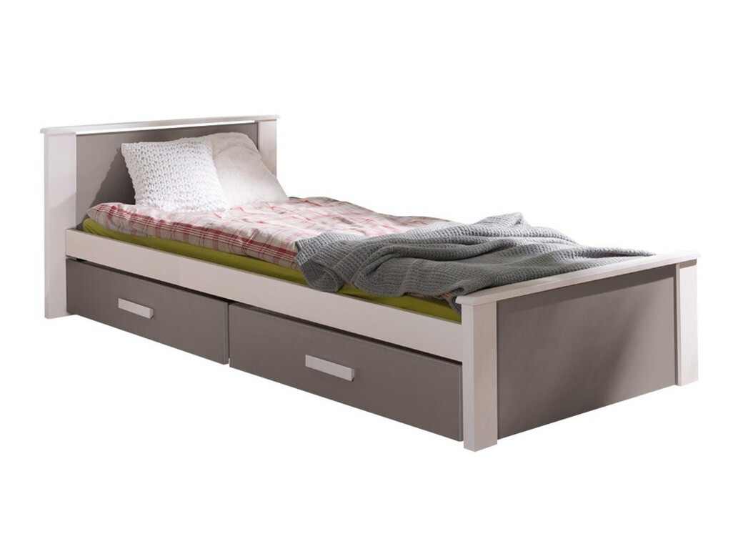 Cama Henderson 115 (Branco + Trufa)