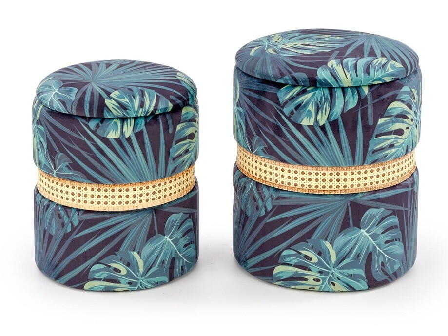 Conjunto de pufes Houston 1162