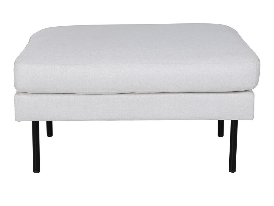 Banco estofado Fercame 104 (Branco + Preto)