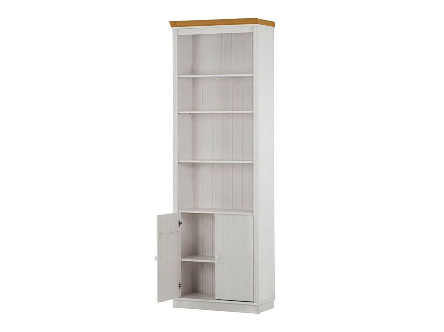 Conjunto para sala de estar Saltoro 141 (Branco + Pinheiro)