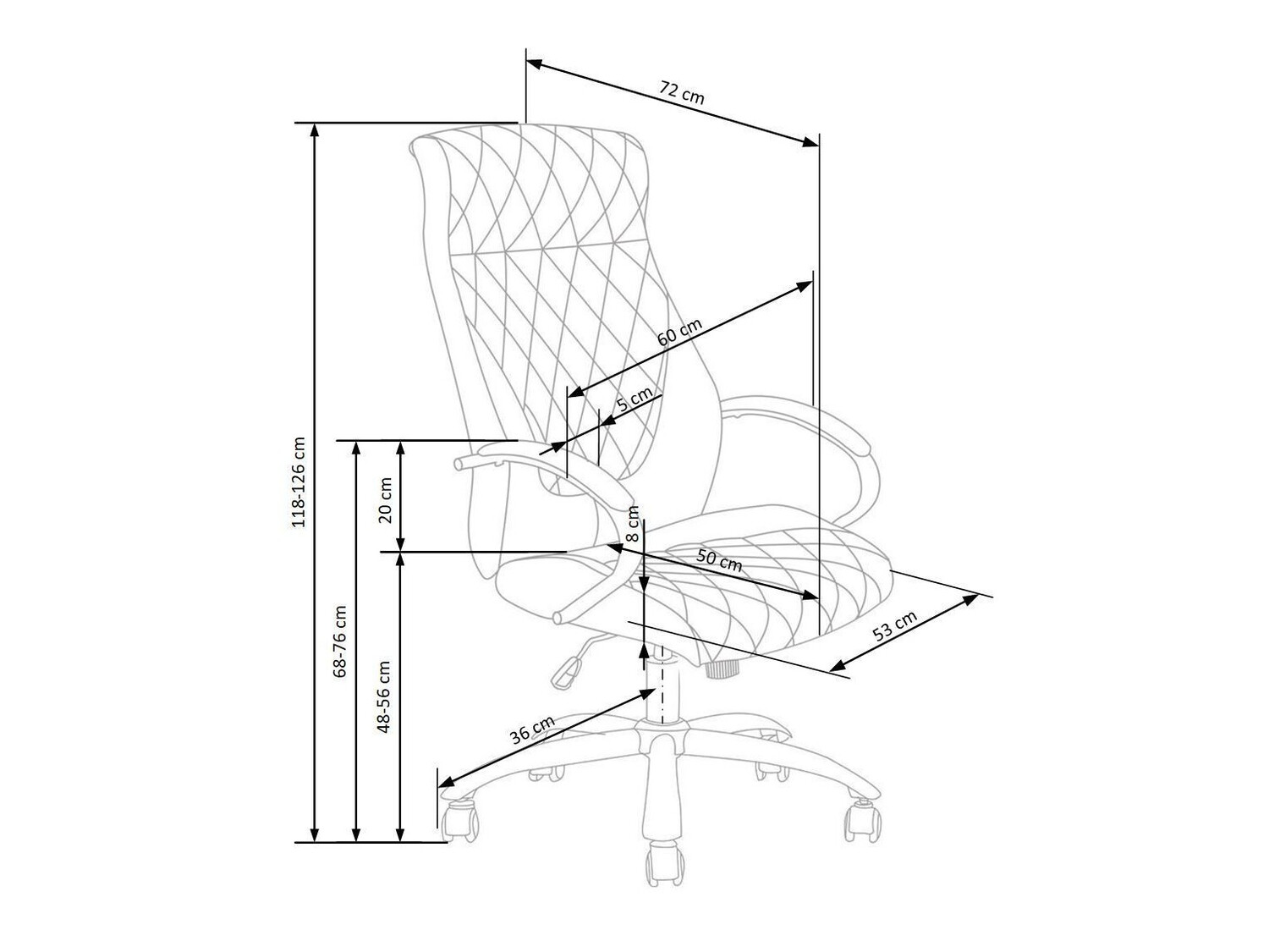 Cadeira de escritório Houston 392
