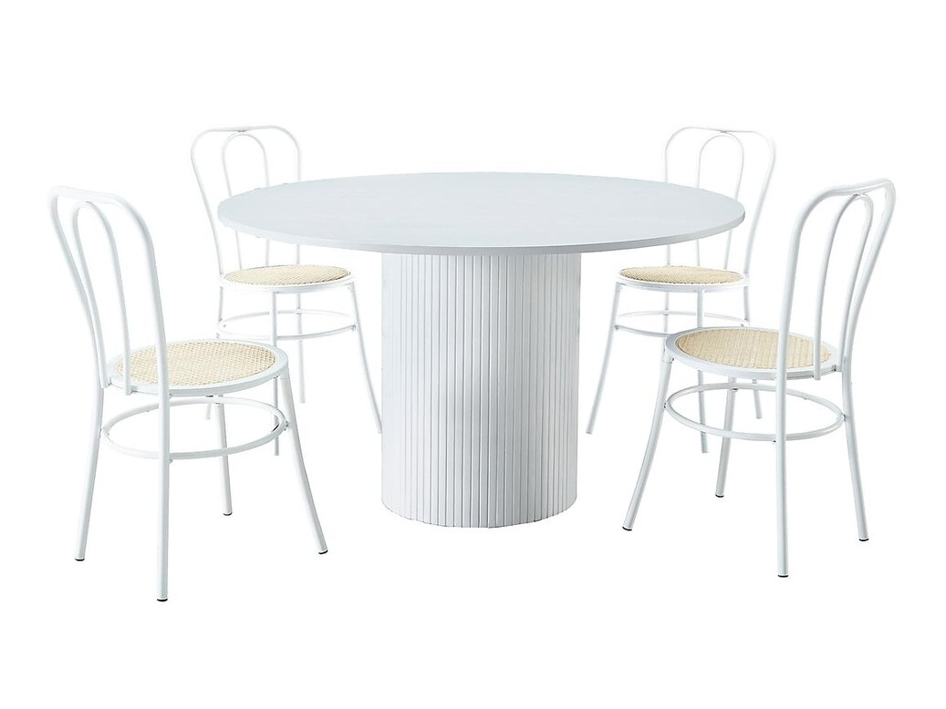 Cadeira Flint 145 (Branco + creme)