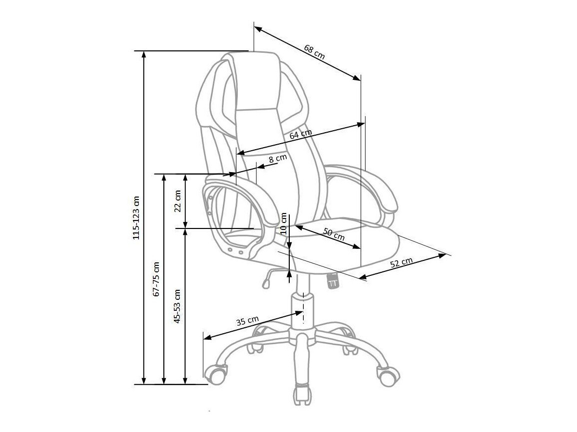 Cadeira de escritório Houston 389