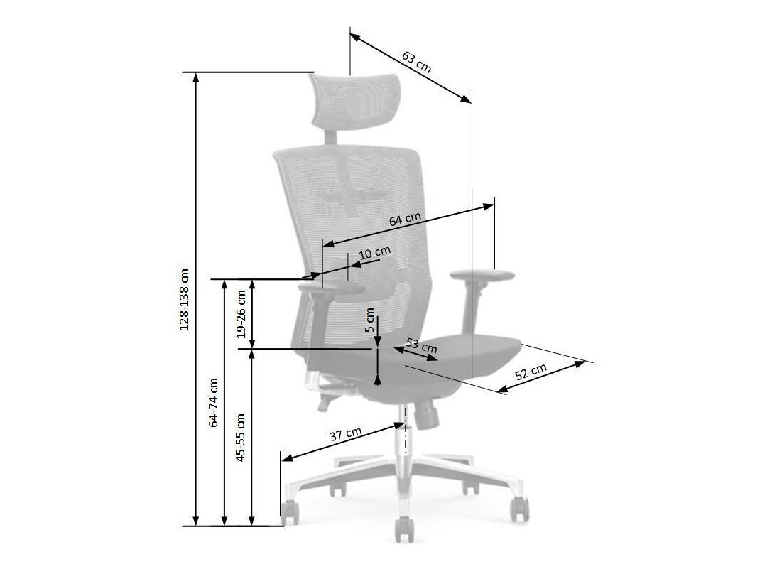 Cadeira de escritório Houston 388