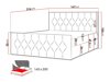 Cama continental Baltimore 161 (Mikrofaza 07)