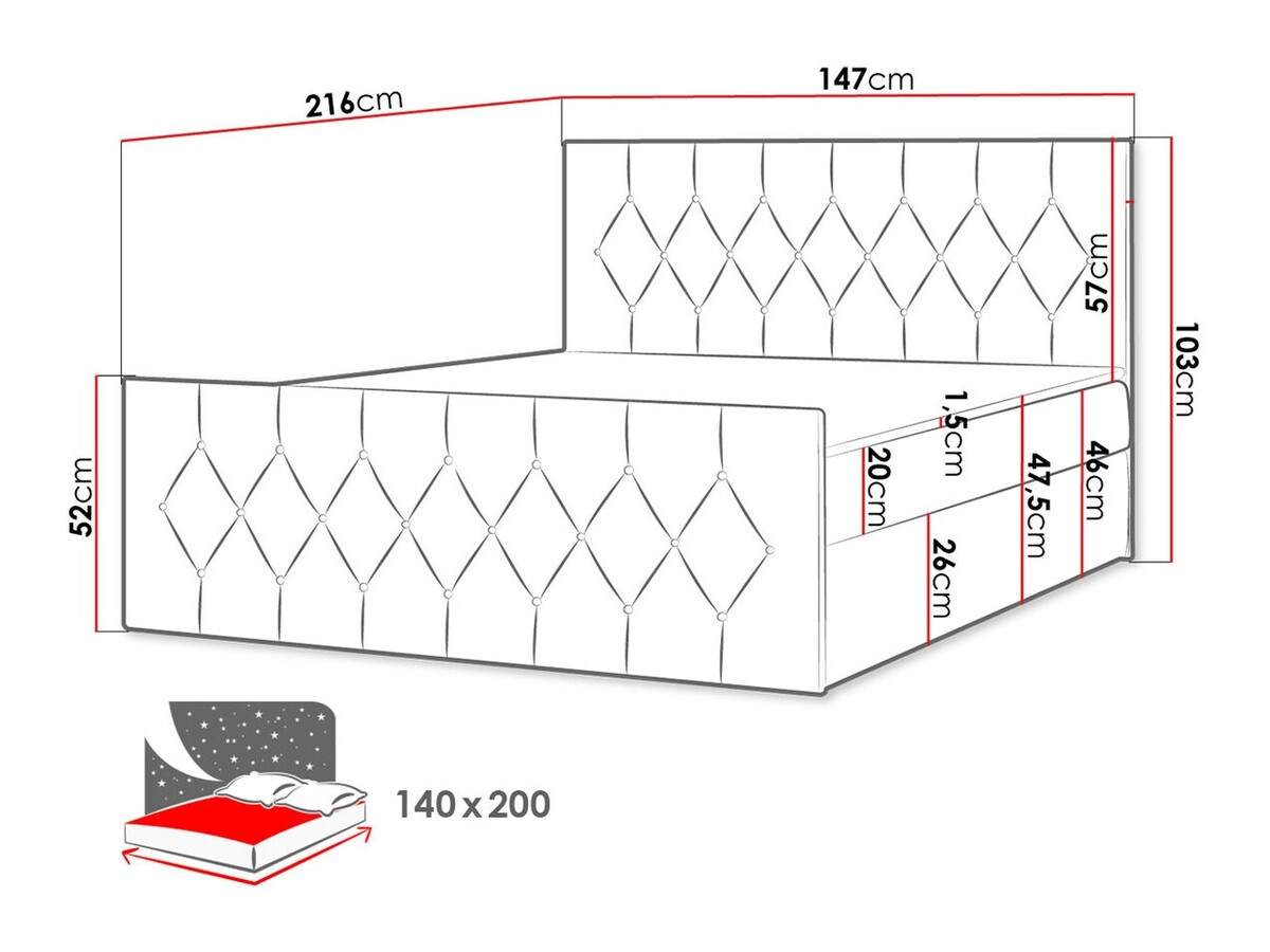 Cama continental Hortulus II (Mikrofaza 20)
