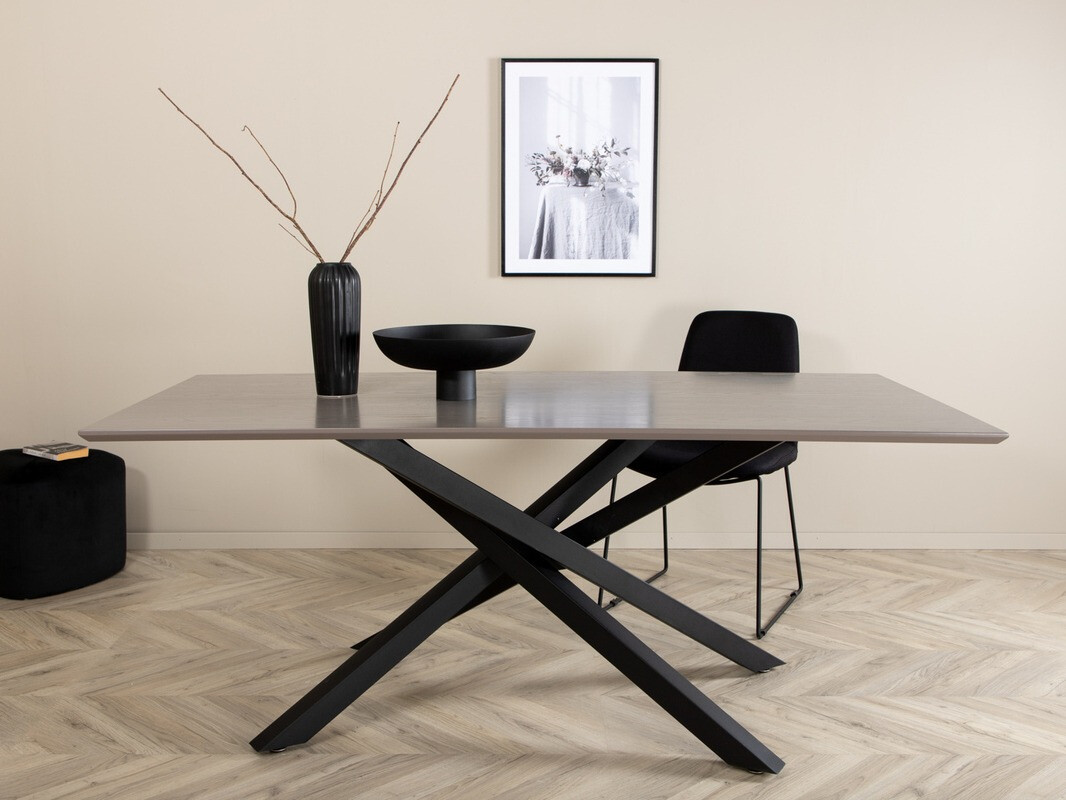 Mesa Dallas 1722 (Cinzento + Preto)
