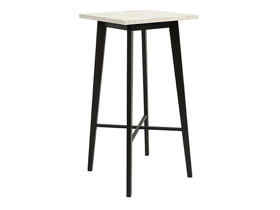 Mesa de bar Boston 327 (Preto + Beige)