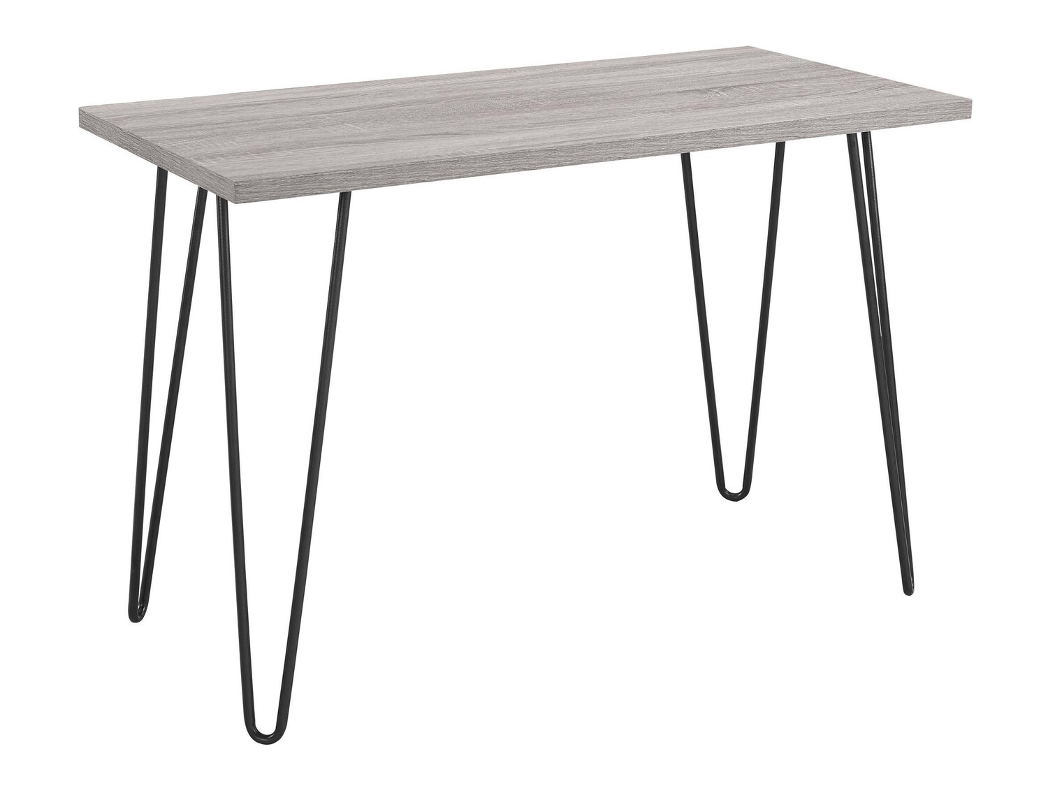 Secretária Nutive 102 (Carvalho claro + Preto)