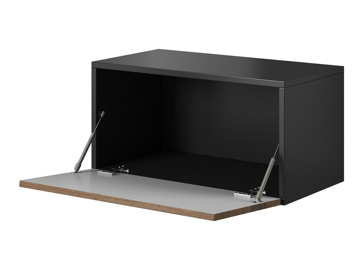 Conjunto para sala de estar Corbele 113 (Antracite + Carvalho wotan)