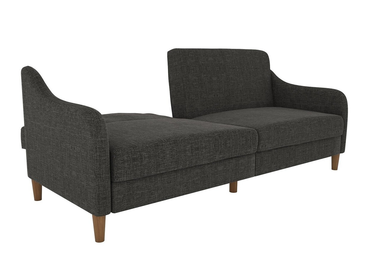 Sofá cama Tulsa 120 (Cinzento)