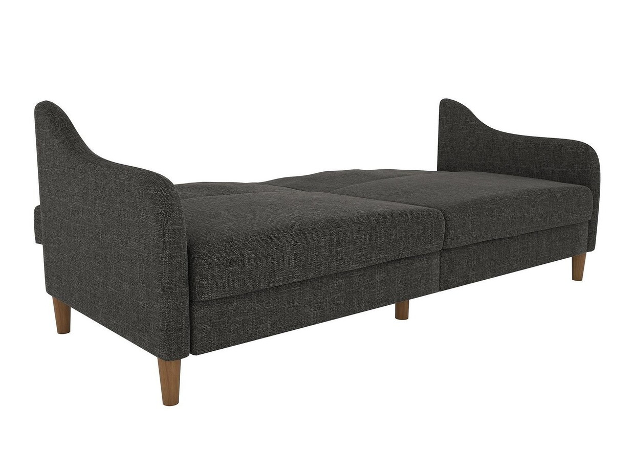 Sofá cama Tulsa 120 (Cinzento)