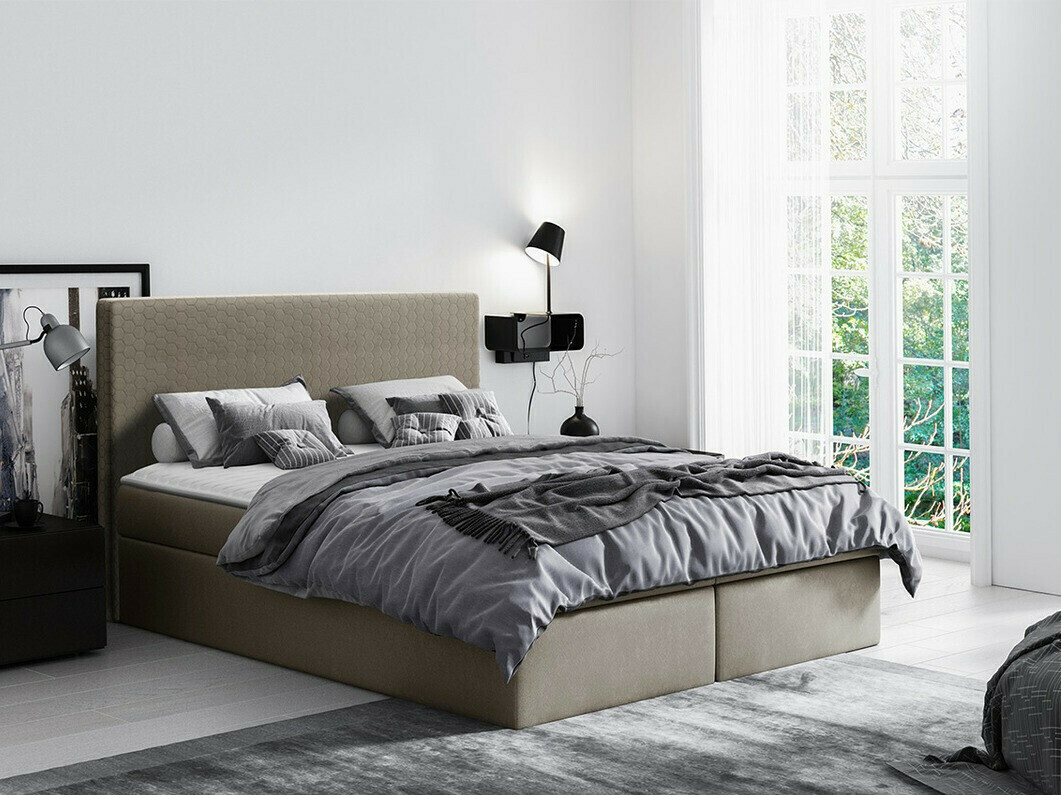 Cama continental Baltimore 126 (Velluto 3)