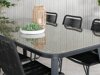 Conjunto de mesa e cadeiras Dallas 2477 (Preto)