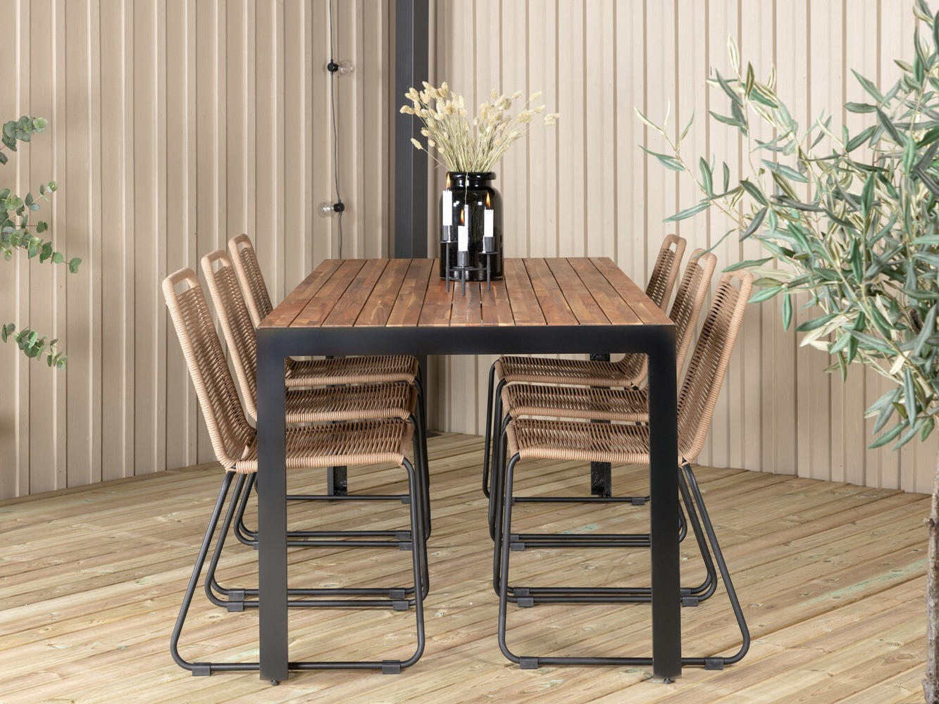 Conjunto de mesa e cadeiras Dallas 2907