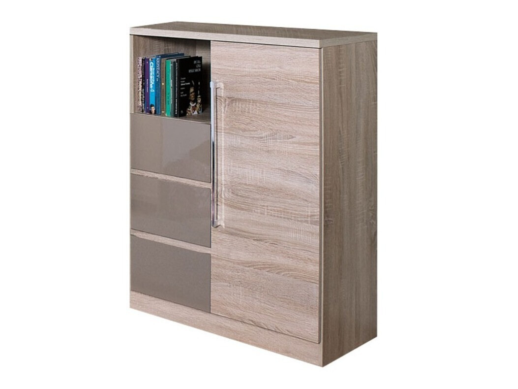 Cómoda Reno 107 (Carvalho sonoma + Cappucino)