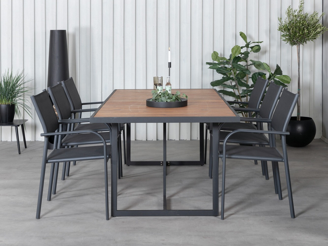 Conjunto de mesa e cadeiras Dallas 2916
