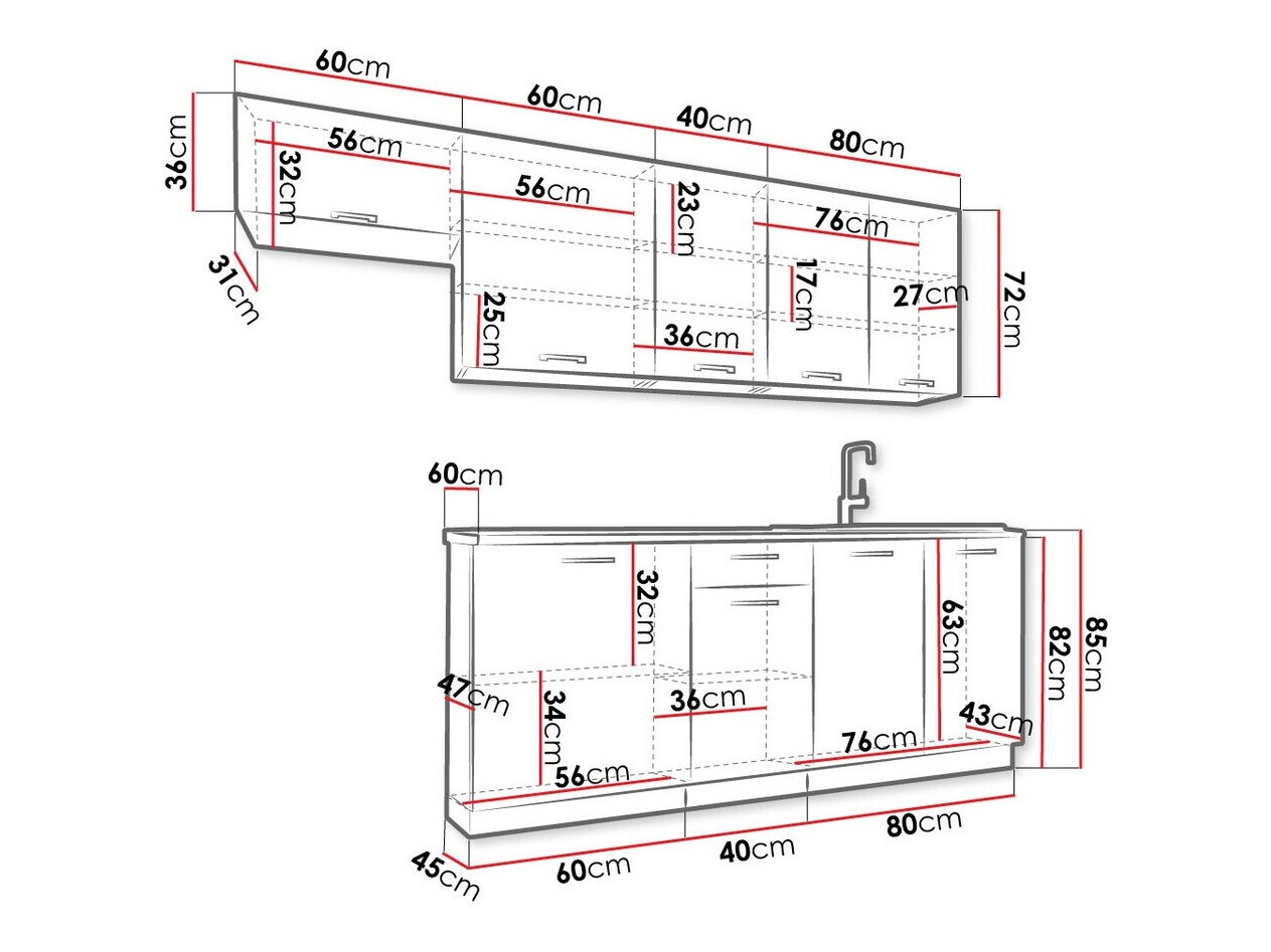 Conjunto para cozinha Trenton 173