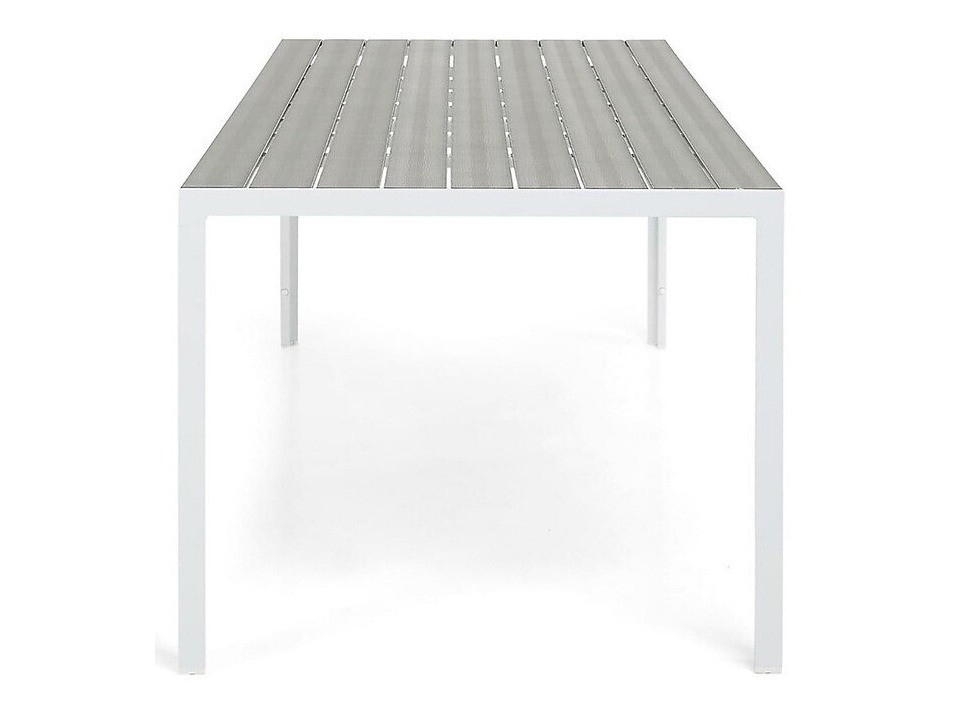 Conjunto de mesa e cadeiras Comfort Garden 1579 (Branco + Cinzento)