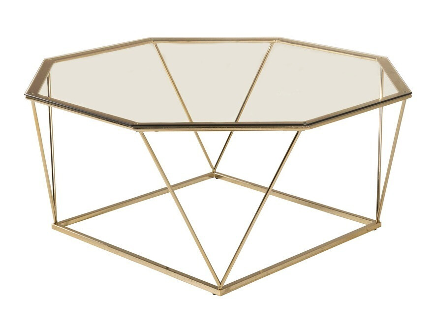 Mesa de centro Dallas 4211 (Dourado)