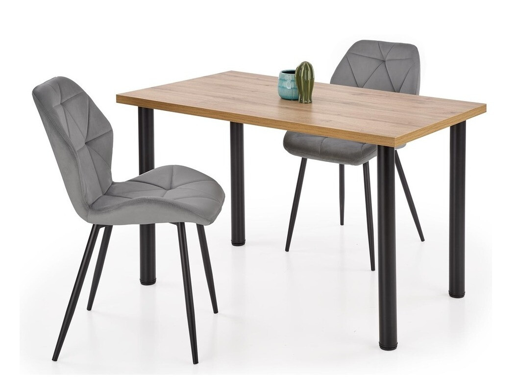 Mesa Houston 1061 (Carvalho wotan + Preto)