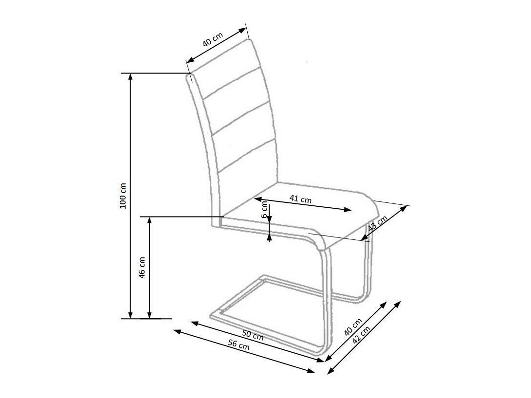 Cadeira Houston 165 (Cinzento)