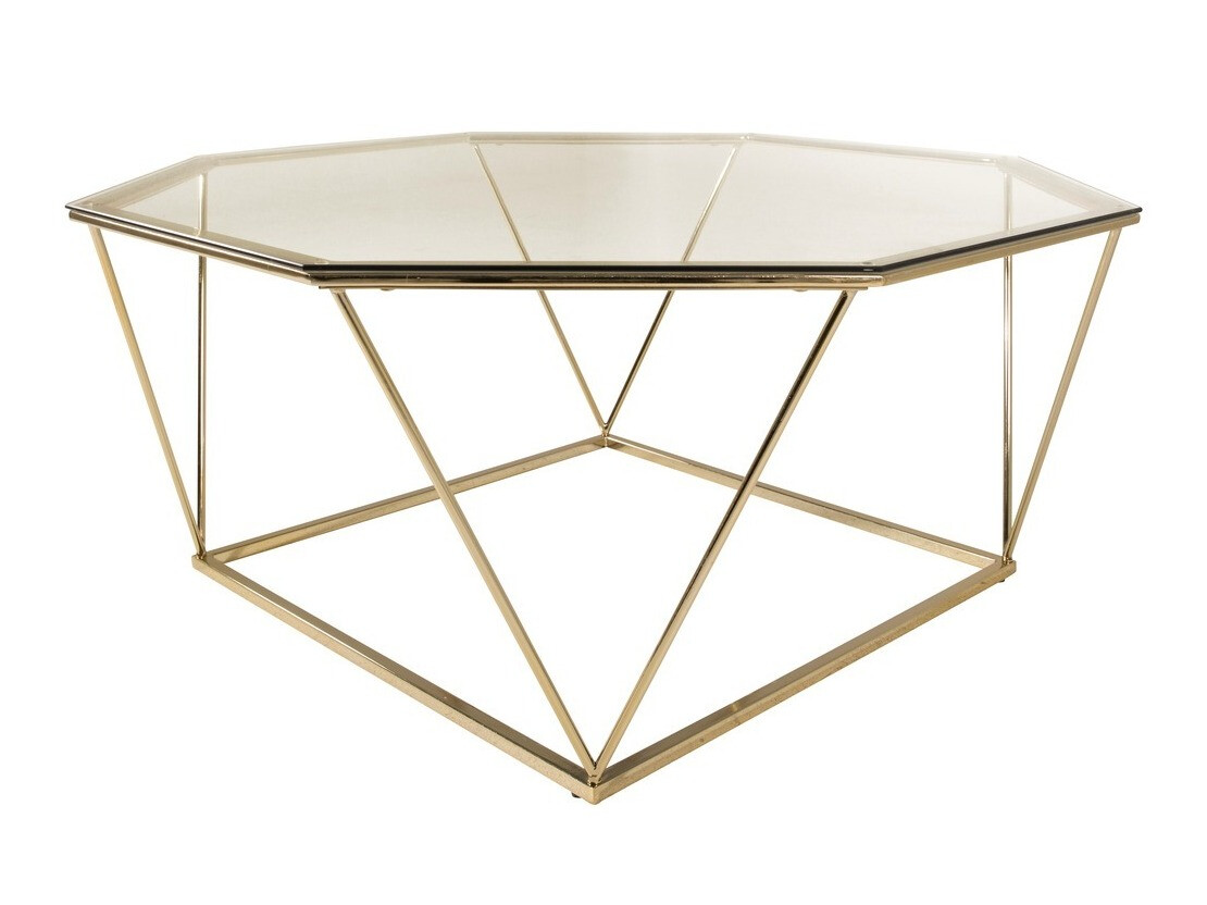 Mesa de centro Dallas 4211 (Dourado)