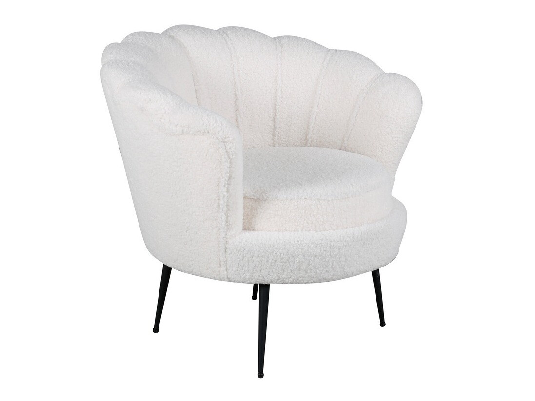 Poltrona Dallas 1705 (Branco + Preto)