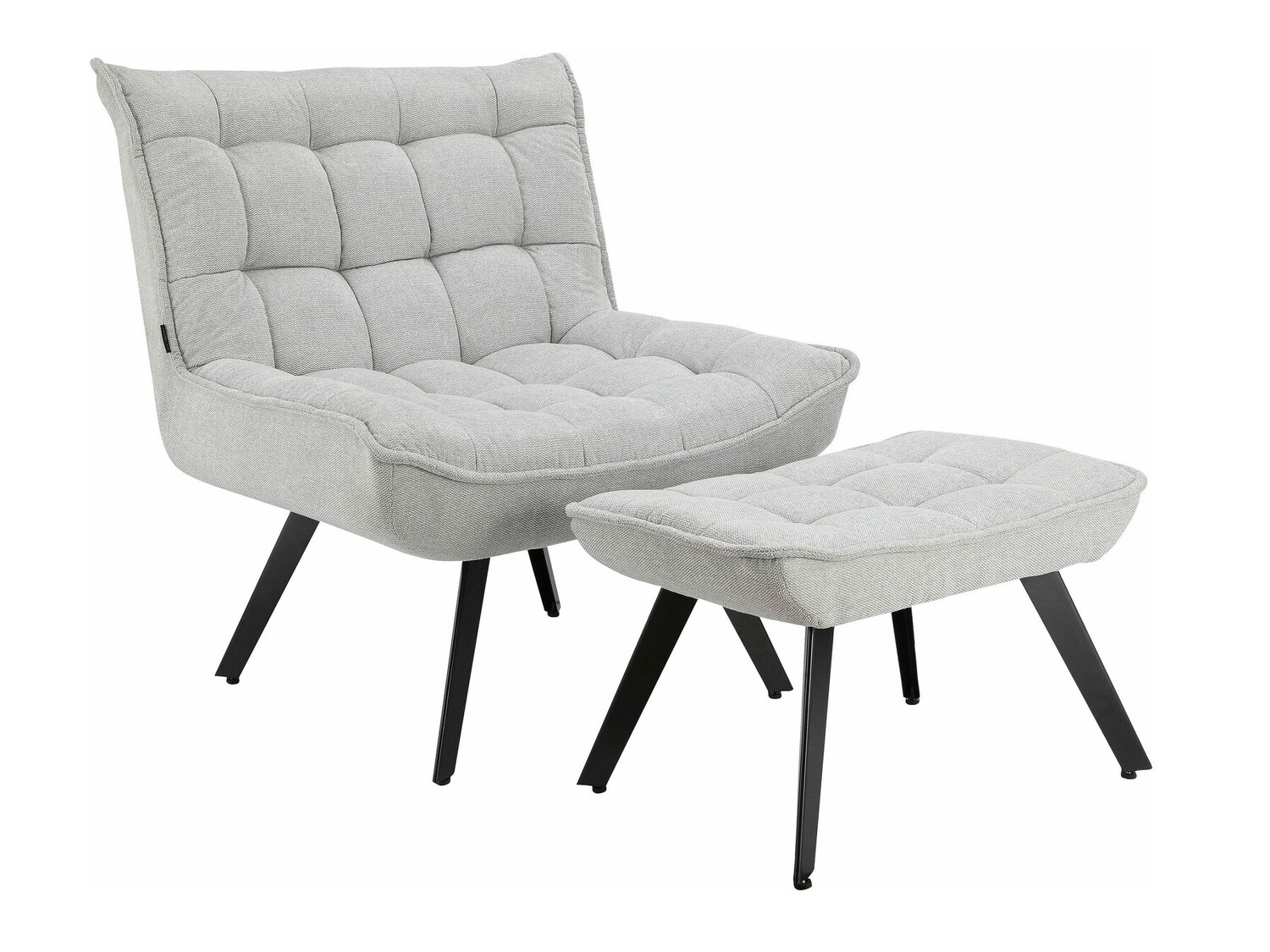 Poltrona Denton 560 (Cinzento + Preto)