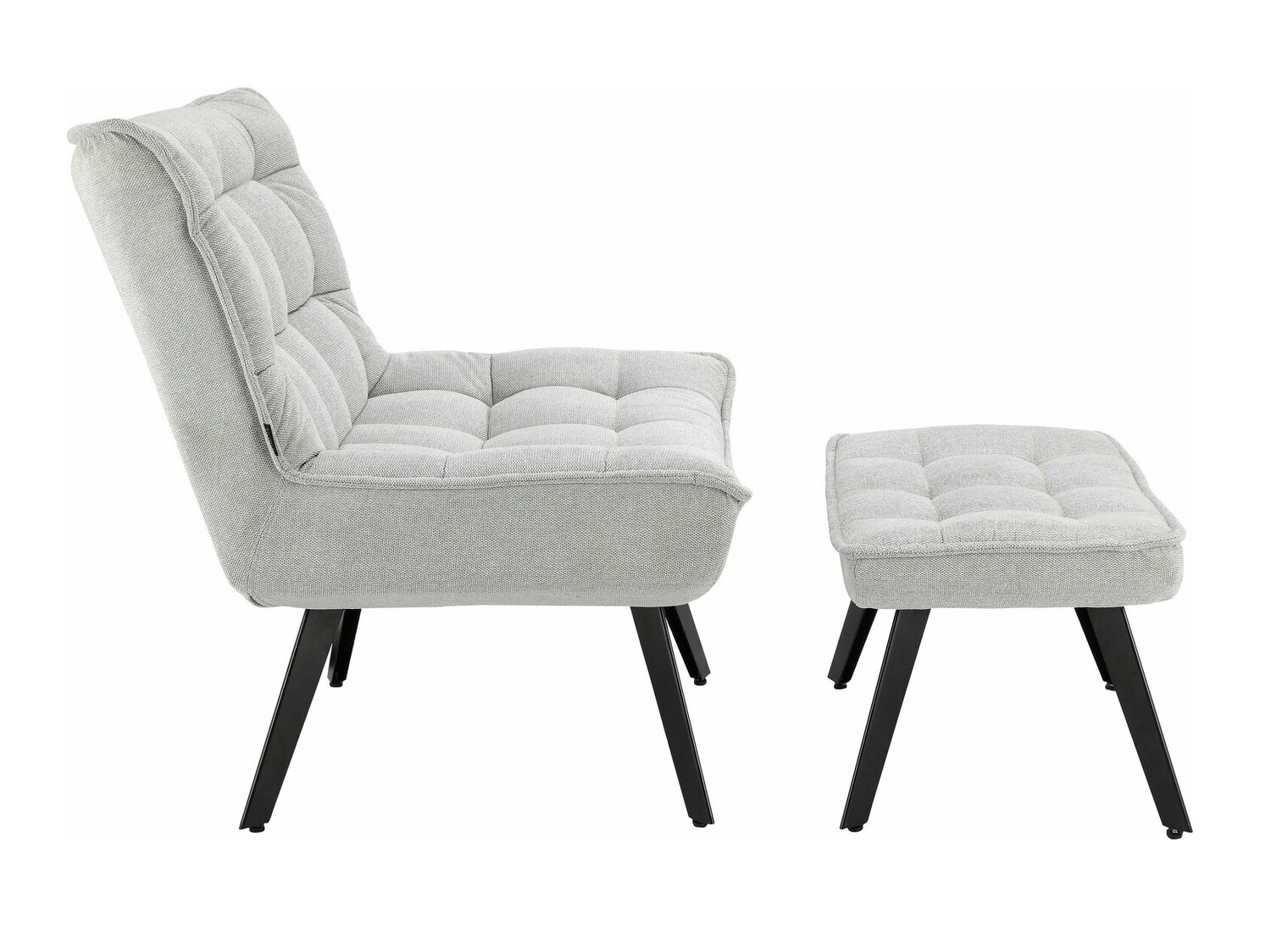 Poltrona Denton 560 (Cinzento + Preto)